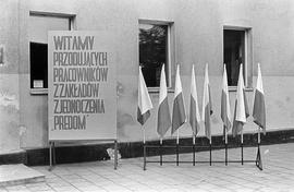 Spotkanie w Polarze przodujących pracowników Zjednoczenia Predom