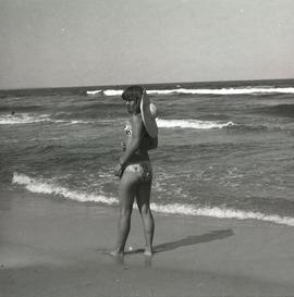 Kobieta na plaży