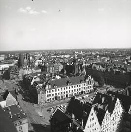 Panorama miasta z Kościoła Świętej Elżbiety