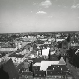 Panorama miasta z Kościoła Świętej Elżbiety
