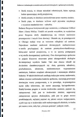 Kulturowe i urbanizacyjne uwarunkowania zachowań dewiacyjnych w aglomeracji wrocławskiej