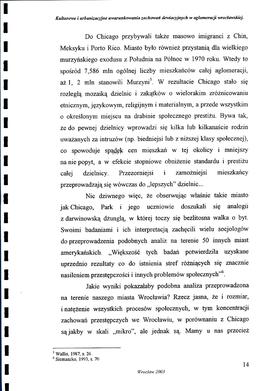 Kulturowe i urbanizacyjne uwarunkowania zachowań dewiacyjnych w aglomeracji wrocławskiej