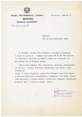 Odpowiedź na rezygnację