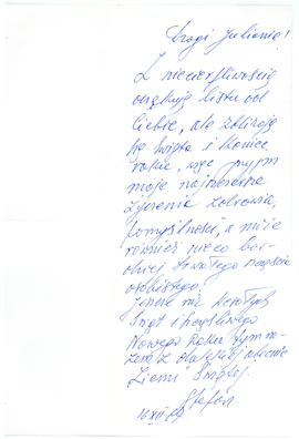 Kartka z życzeniami