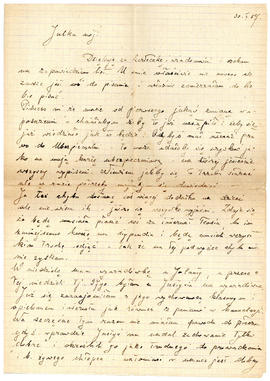 List do Juliana Fercza