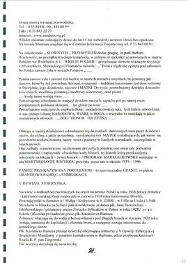 SYBIR Pamiętam jak dziś