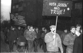 Protest przeciw budowie huty ołowiu