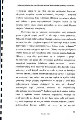 Kulturowe i urbanizacyjne uwarunkowania zachowań dewiacyjnych w aglomeracji wrocławskiej