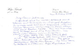 List od Helgi Fritzsche