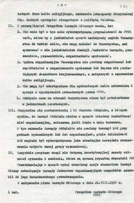 Pismo okólne nr 6/61